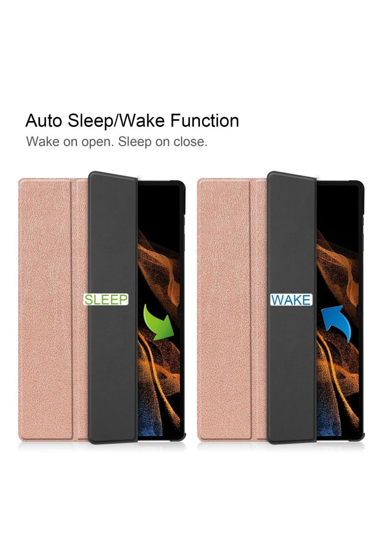 Hard Shell Smart Cover Protective Slim Case For Samsung Galaxy Tab S9 Ultra - Image 2